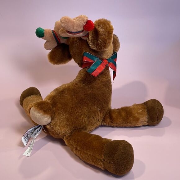 Gund Ridlay The Christmas Reindeer Floppy with Christmas Ornaments Plush Holiday - Picture 3 of 7